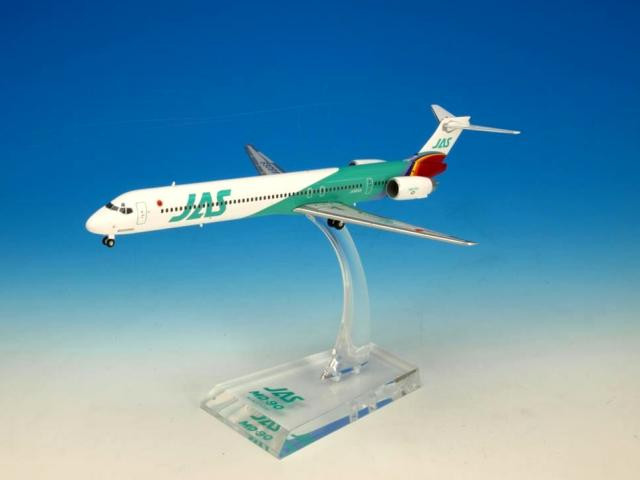 JAL/日本航空 JAS MD-90 4号機 ダイキャストモデル 1/200スケール