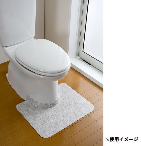 サンコー おくだけ吸着 大理石調トイレマット ショート 巾55×奥行44cm KO-37 :ab-1093502:シャイニングストアNEXT - 通販  - Yahoo!ショッピング