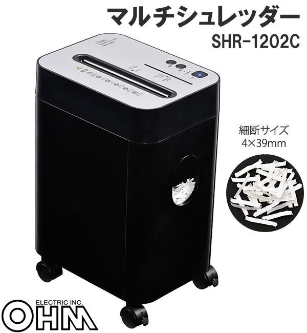 OHM SHR-12... : タブレット・パソコン マルチシュレッダー 得価特価