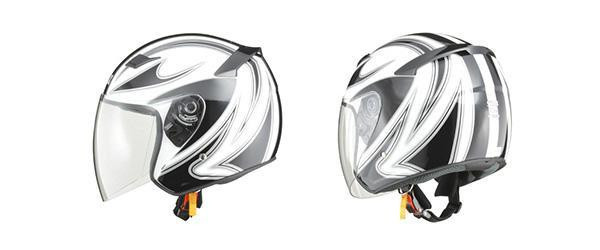 リード工業 STRAX ジェットヘルメット ホワイト LLサイズ SJ-9 :zab
