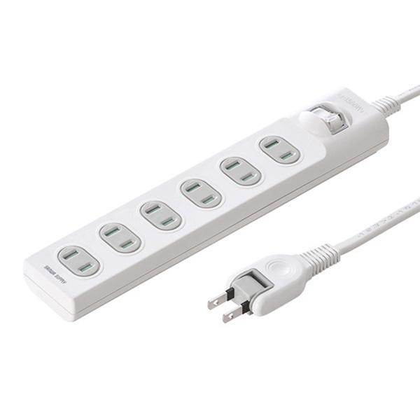 まとめ得 サンワサプライ 火災予防安全タップ TAP-TSH63SWN x [3個] /a