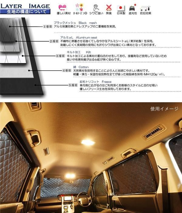 ブラインドシェード トヨタ ハリアー ACU・MCU30 H15/02〜 H25/07