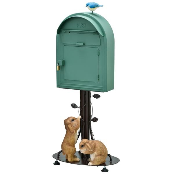 郵便ポスト スタン... : ガーデニング・DIY・工具 置き型 可愛いポスト 得価セール