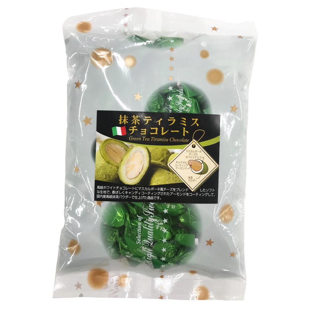 日本最大級 抹茶ティラミスチョコ 200g×20袋 B-2 :cm-1450337:BK 