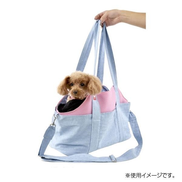 ペットグッズ 安売り 犬用品 お出かけ お散歩グッズ Vaux ピンク キャリーバッグ 17f104 M