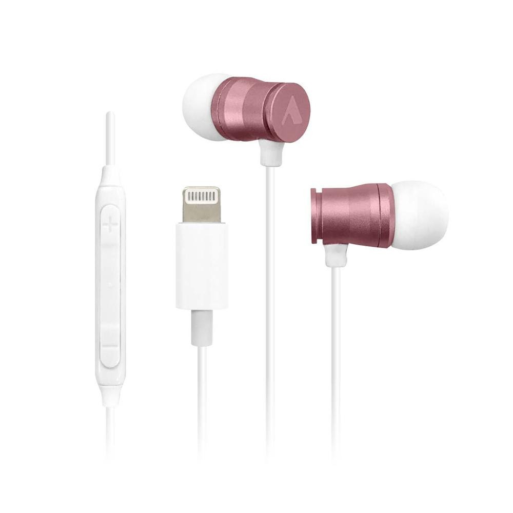 大人気新作大人気新作Apple社認証 iPhone専用マイクホン ピンクゴールド EP-L3500PKG イヤホン、ヘッドホン 
