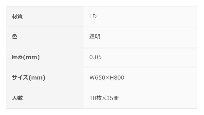 オルディ ポリバックビジネス45L特厚 透明10P×35冊 460801 送料無料