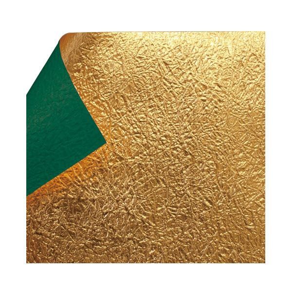 熱い販売熱い販売もみ金箔両面和紙 単色 12cm 緑 10枚入 KJ-24G 5セット 画材用紙、工作紙