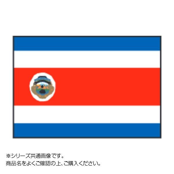 [まとめ得]　世界の国旗　万国旗　コスタリカ(紋有)　70×105cm　x　2個セット