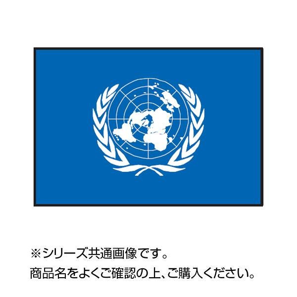 [まとめ得]　世界の国旗　万国旗　70×105cm　x　国連　2個セット