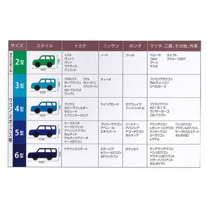 平山産業 車用カバー ニューパックインカバー 3型 : ab-1533419