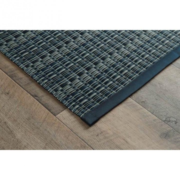 洗える PPカーペット 『バルカン』 江戸間10畳(約435×352cm) ネイビー