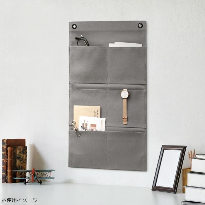 日本製 SAKI(サキ) POST CARD CANVAS(6P) S-500 グレー : 通販奉行