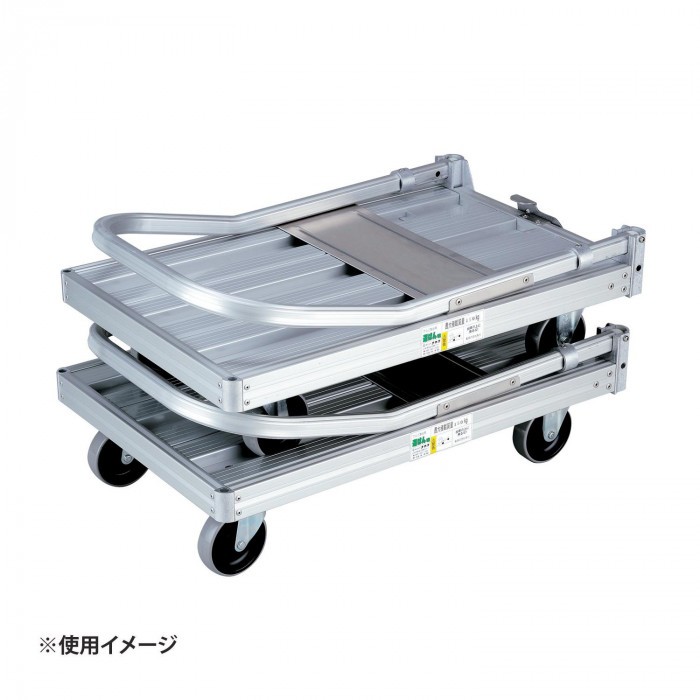 アルミ製台車 運ぱん君 UC-1 :zab-1600120:EXLEAD JAPAN - 通販