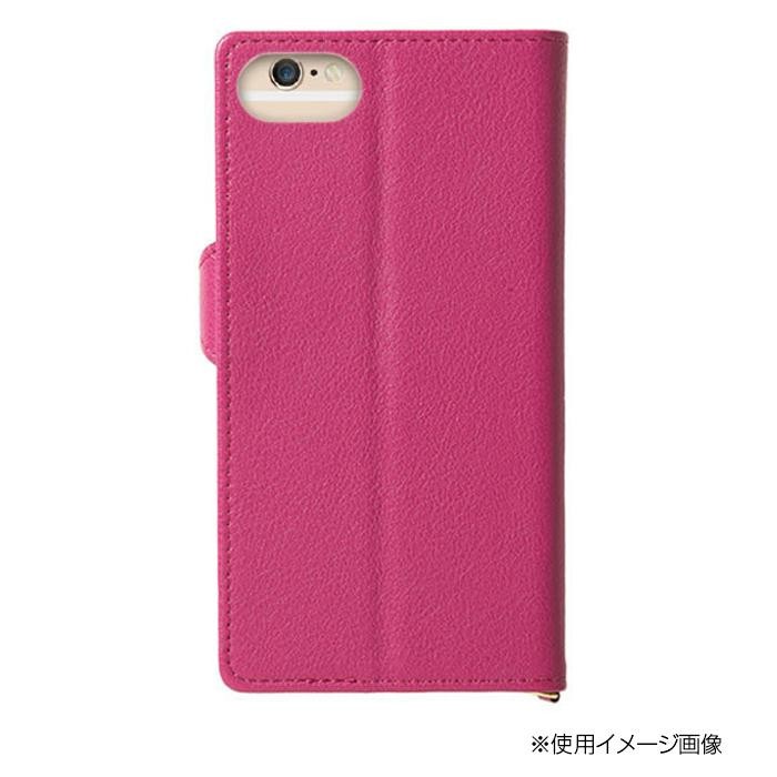 FLEUR iPhone8/7/6s兼用手帳型スマホケース iP876-FLE07 マゼンタ