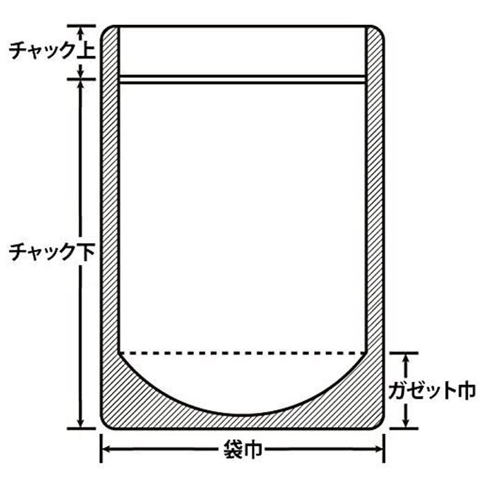 セイニチ チャック付ラミネートスタンドパック ラミグリップ スタンド