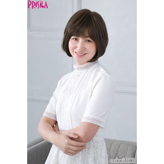 プリシラ ミセスオールウィッグ ネオクラシックボブ A-115 TDB:耐熱