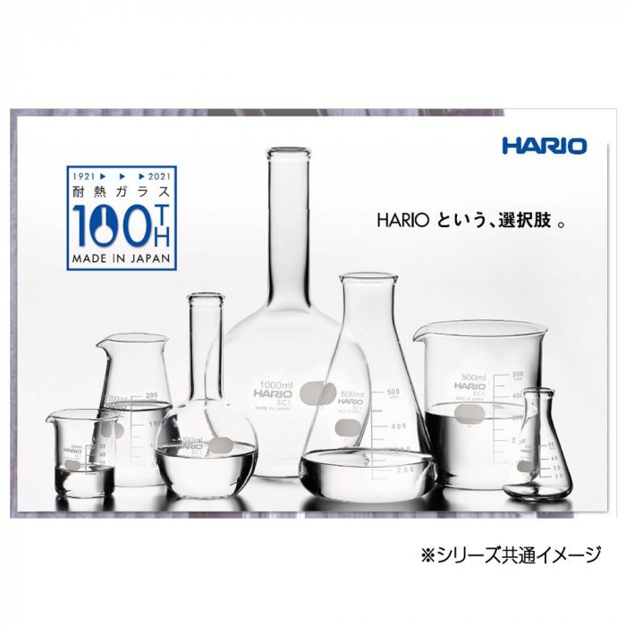 今なら名入れ無料 HARIO ハリオ SF-3L SCI 三角フラスコ 3000ml 4個 