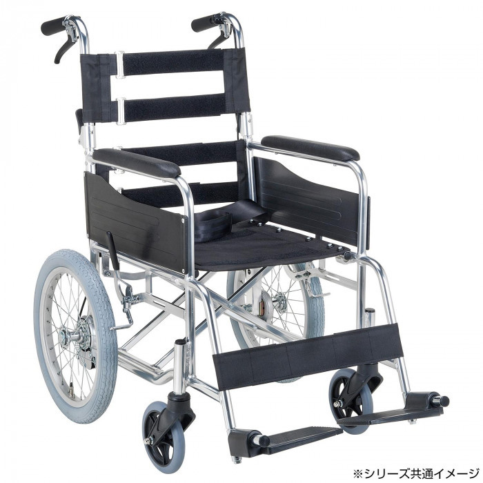 スタンダードモジュール 車いす 介助式・背折れ ローズ SMK30-3843RF