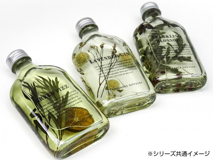 BOTANICAL BOTTLES ディフューザー180ml/ラベンダージン IDBB0102
