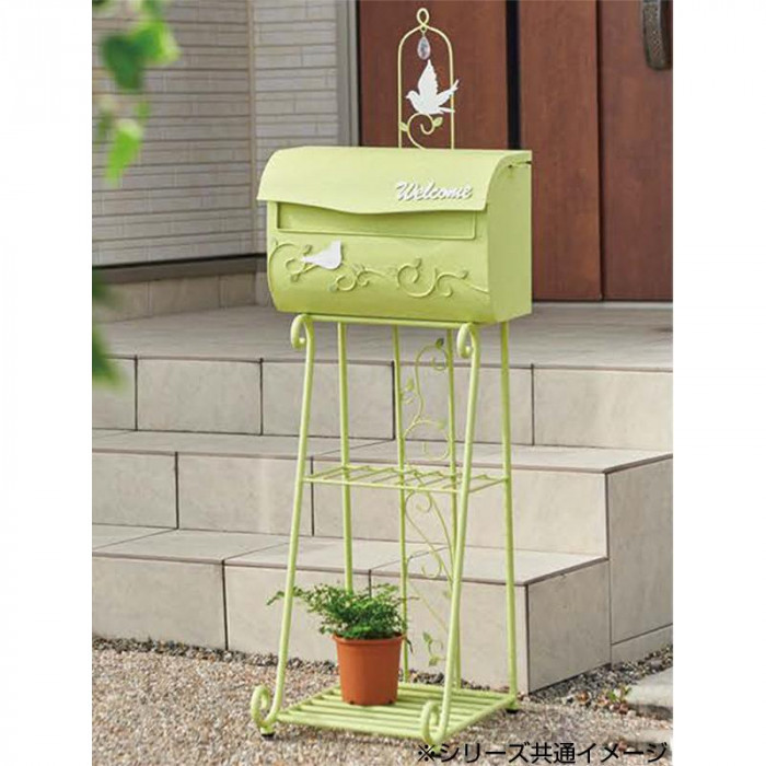 セトクラフト スタンドポスト Natural Garden グリーン SI-2715-GR /a
