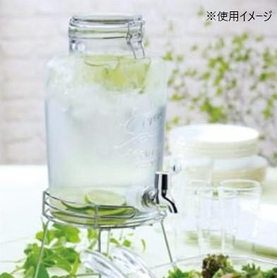 佐藤金属興業 SALUS ドリンクサーバー ガラス 6L 全数国内検品製品 : A