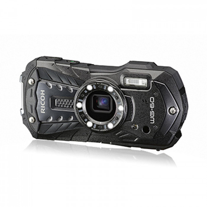 RICOH リコー 防水防塵デジタルカメラ WG-60 BK 同梱・代引不可 送料 