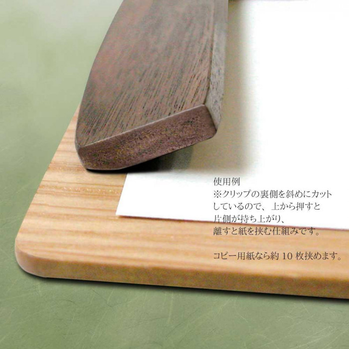 長さ43.5cm  レトロ木クリップボードスプリングクリップボード 長さ43.5cm レトロ木クリップボードスプリングクリップボード
