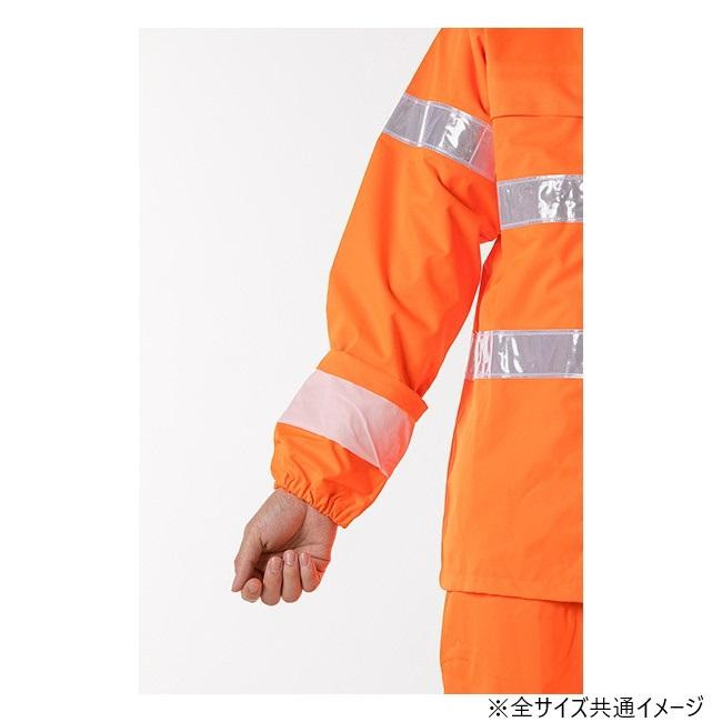 コヤナギ レインウェア 防災レイン 911 オレンジ 3L 代引き不可 : A