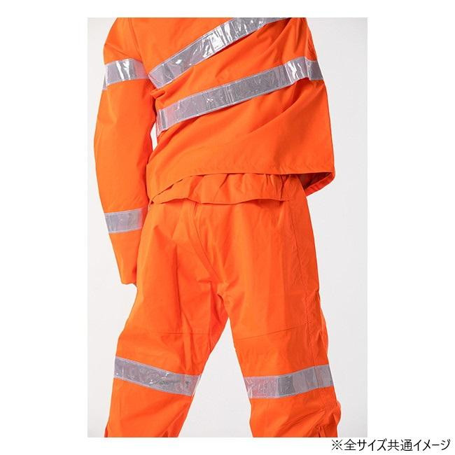 コヤナギ レインウェア 防災レイン 911 オレンジ 3L 代引き不可 : A
