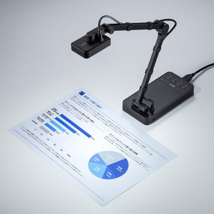 サンワサプライ USB書画カメラ CMS-V58BK : メイリーヴル - 通販