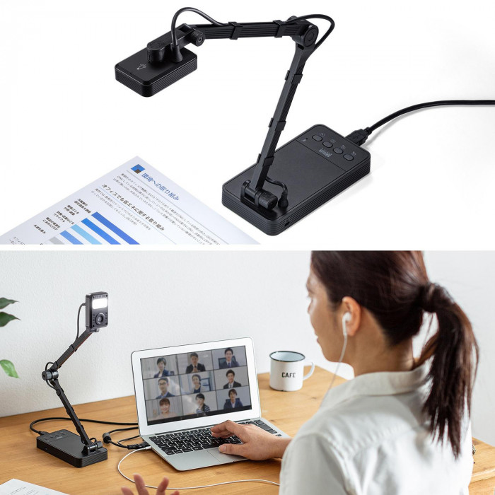 サンワサプライ USB書画カメラ CMS-V58BK : メイリーヴル - 通販