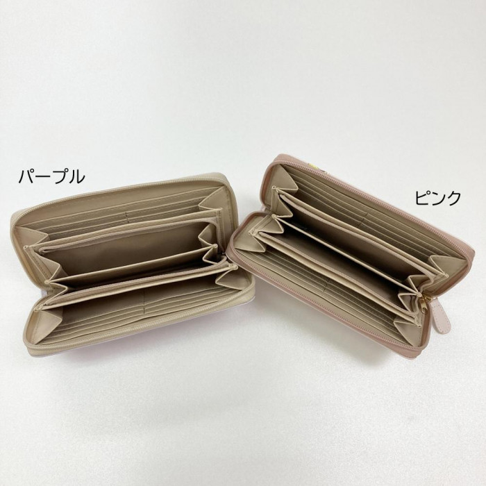 necoco ラウンド長財布 A48-11 ピンク : A-life Shop - 通販 - Yahoo