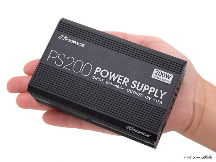 G-FORCE PS200 Power Supply (12V/17A) G0390 : オーバーフラッグ