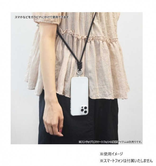 完売品　新品未使用 CDL マルチストラップ マルチストラップ ブラック MRP-02BK : fika 雑貨ショップ ヤフー店