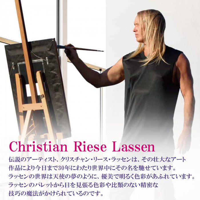 クリスチャン・リース・ラッセン ビッグアート ドルフィン