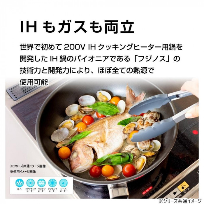 フジノス フジIHパンDX シリーズ フジIHフライパンDX 22cm 106919 : A