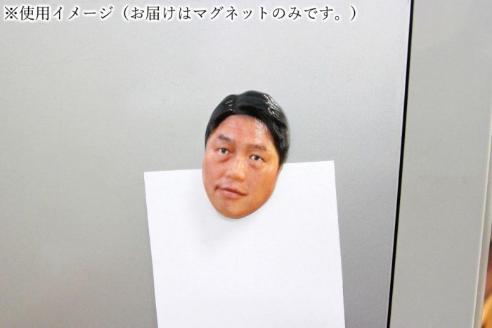 キャステム 広島カープ 新井貴浩 3Dフェイスマグネット 真顔の説明