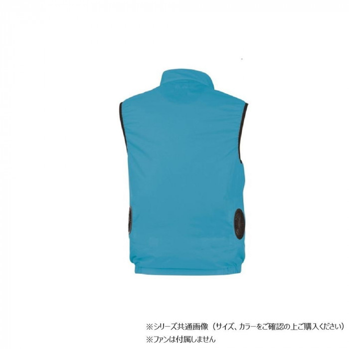 ジーベック(XEBEC) XE98010 空調服ベスト シルバーグレー S