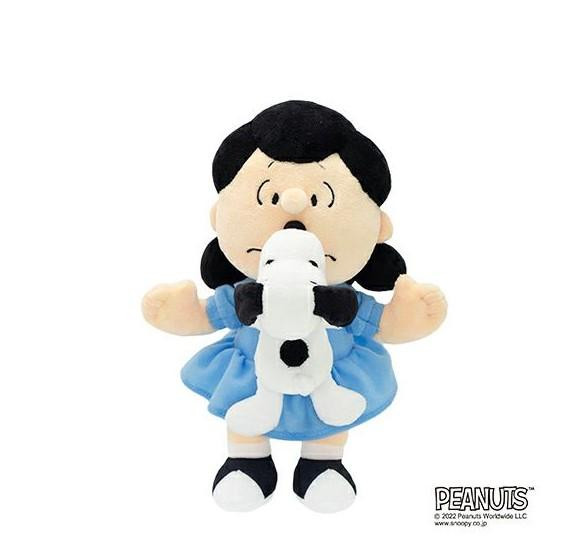 SNOOPY - スヌーピービンテージ Skediddler  スヌーピー、ルーシー 吉徳 スヌーピー(SNOOPY) ぬいぐるみ ルーシー びっくりキス