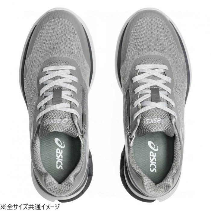 アシックス商事 KNEES UP ニーズアップ M012 グレー×シルバー 25.5cm