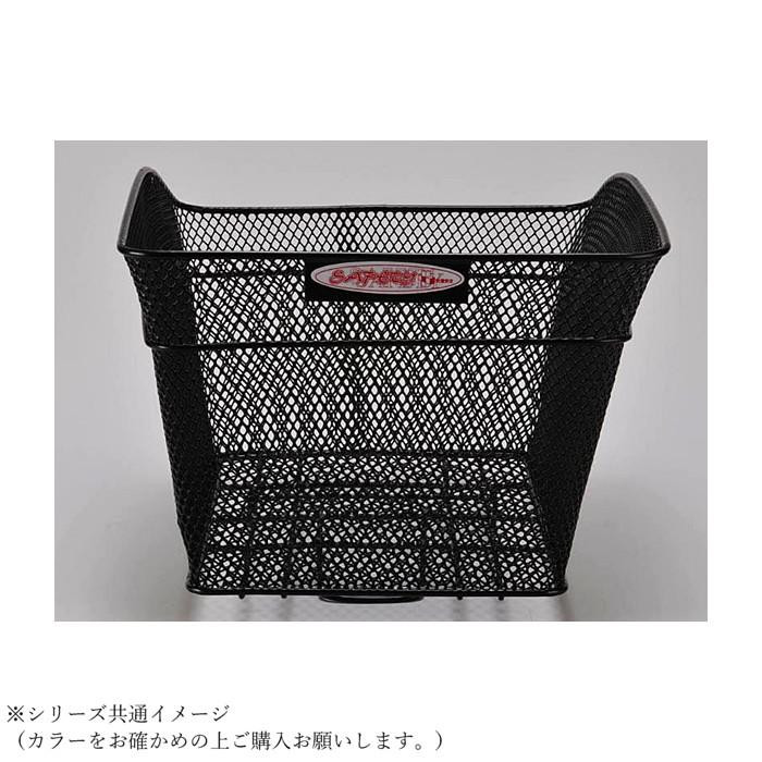 センタン工業 自転車カゴ 後ろ用脱着式メッシュバスケット シルバー RB