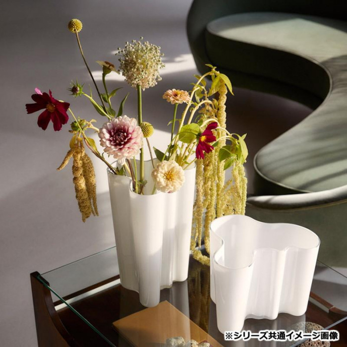 A） Iittala アルヴァ・アアルトコレクション ベース 160mm ホワイト