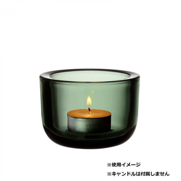 A） Iittala ヴァルケア キャンドルホルダー パイングリーン 1070561