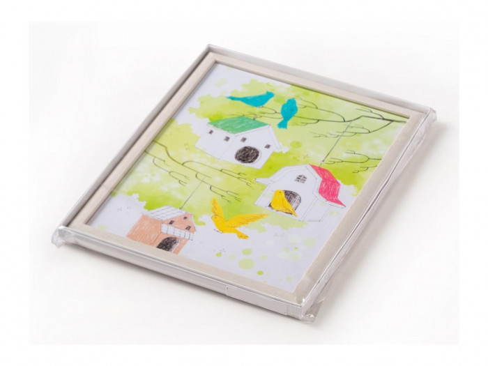 アルミ製デッサン額＼３枚セット／：太子サイズ・ブラッシュゴールド色 デッサン額 正方形 【BH-03】50角サイズ・デッサン額 額縁（がくぶち