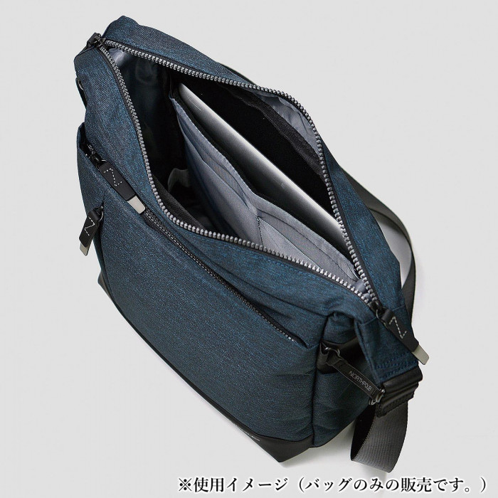 NORTHPOL フォギー ショルダーバッグ 舟型 ネイビーブルー 12-6721-80 |b03 NORTHPOL フォギー ショルダーバッグ 舟型 ネイビーブルー 12-6721-80