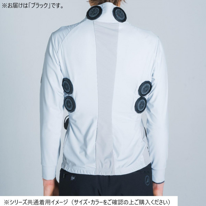 アイズフロンティア 長袖ジャケット 冷却ペルチェセット 05 ブラック L