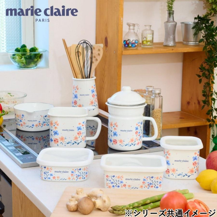 豊琺瑯 マリクレール・ホーローレクタングルストッカー・M MCY-16