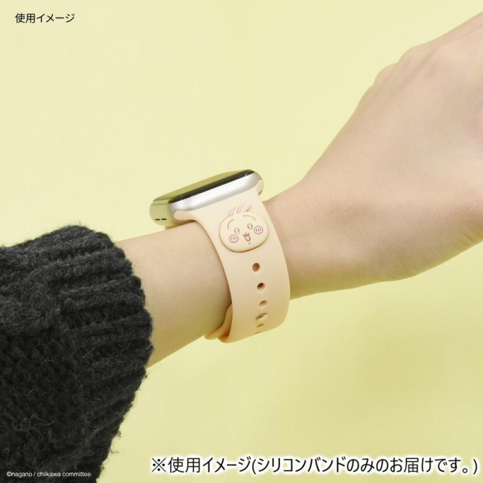 アップルウォッチ シリコンバンド うさぎ 41/40/38mm ちいかわ 交換