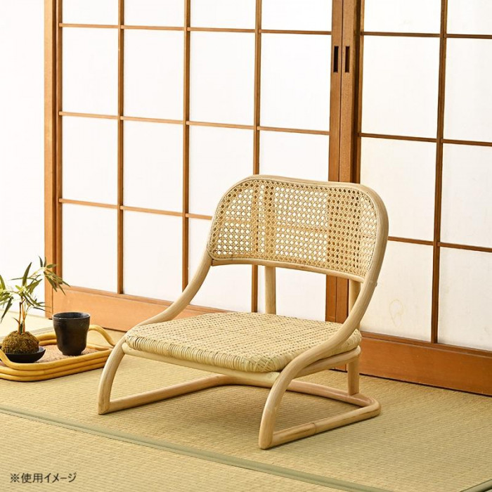 籐　ラタン　レトロ座椅子　2段調整　2セット ラタン 座椅子 C062ND : KAIKENSHOP - 通販 - Yahoo!ショッピング